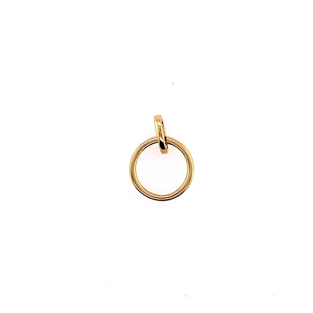 Anhänger Gelbgold 585/000 Kreis