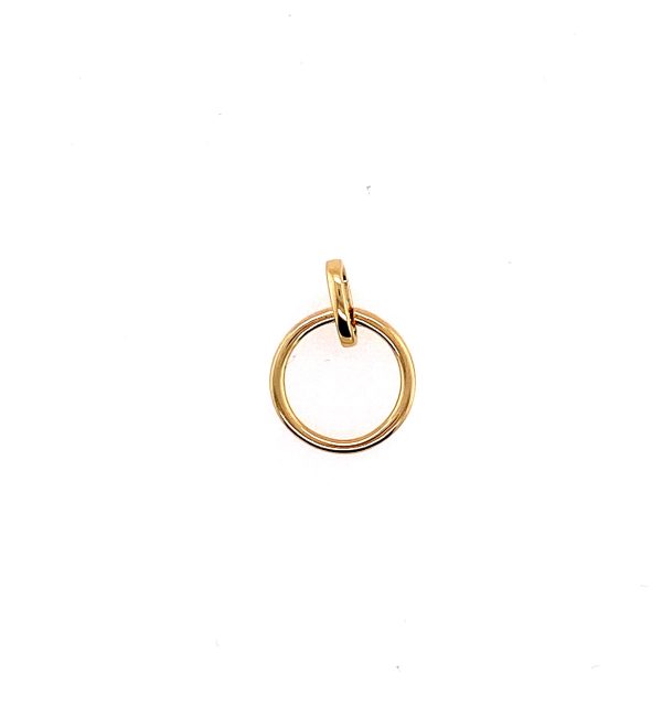 Anhänger Gelbgold 585/000 Kreis