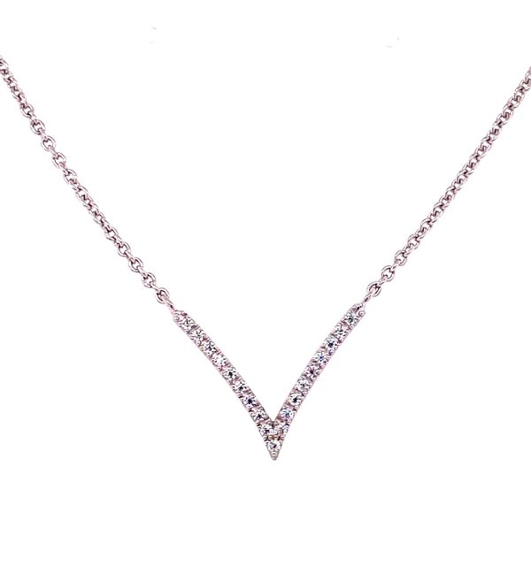 Collier in Silber 925/000 mit Zirkonia