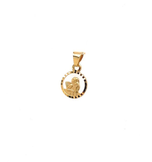 Schutzengel in Gelbgold 585/000