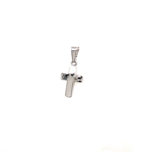 Kreuz aus Weißgold 585/000