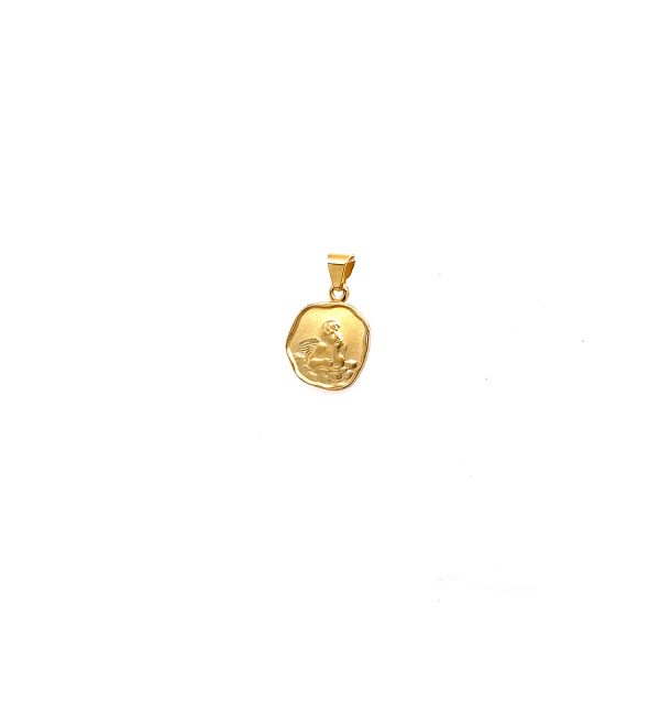 Schutzengel in Gelbgold 585/000