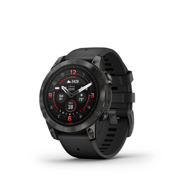 epix™ Pro (Gen 2) – Sapphire Edition | 47mm, Schwarz/Carbongrau Titan DLC