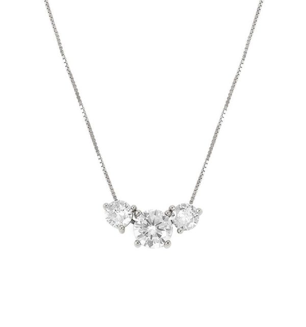 Nomination Collier aus Silber 925/000 mit Zirkonia