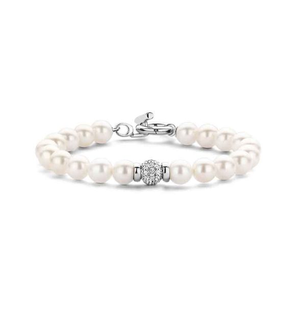 Ti Sento Milano Perlenarmband 925/000 mit Zirkonia