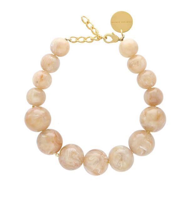 Vanessa Baroni Collier Beads Necklace Pearl