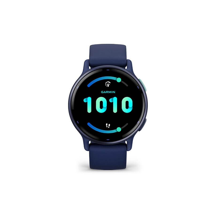 vívoactive® 5 Königsblau/Blau Metallic mit Schnellwechsel-Silikon-Armband