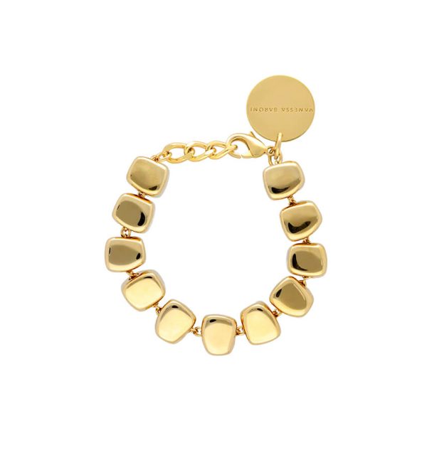 Vanessa Baroni Armband Mini organic Shaped gold