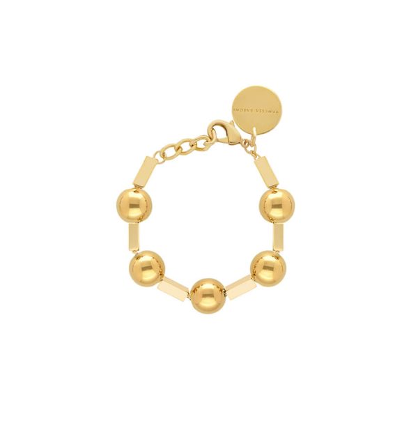 Vanessa Baroni Armband Ball chain gold