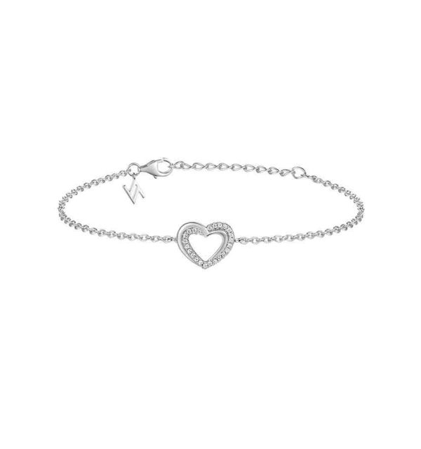 Nana Kayi Armband aus Silber 925/000 mit Zirkoniaherz