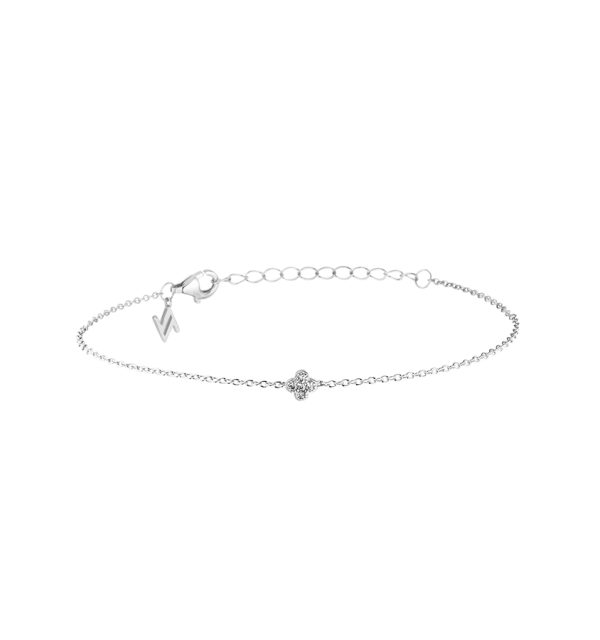 Nana Kayi Armband Clover aus Silber 925/000 mit Zirkonia
