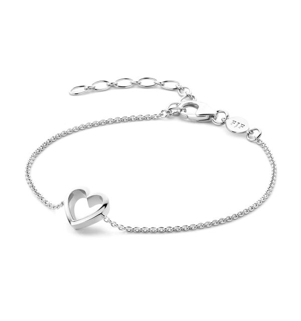Armband Classic Heart in Silber 925/000