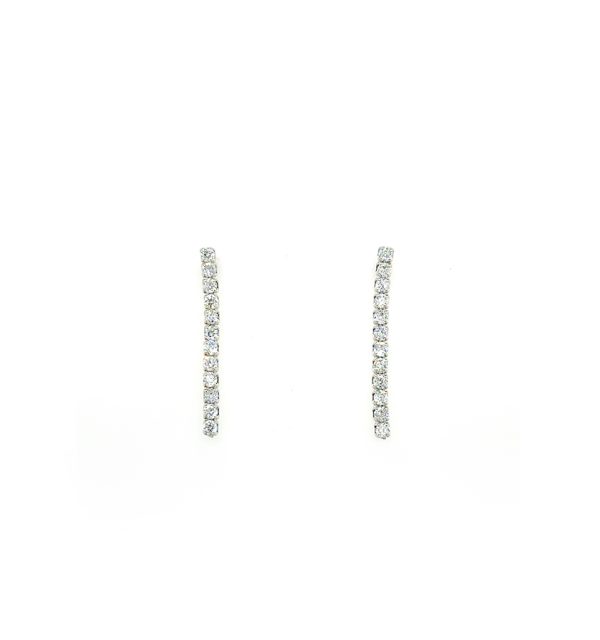 Ohrschmuck in Silber 925/000 mit Zirkonia