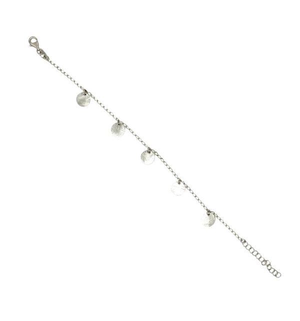 Armband in Silber 925/000 mit Plättchen