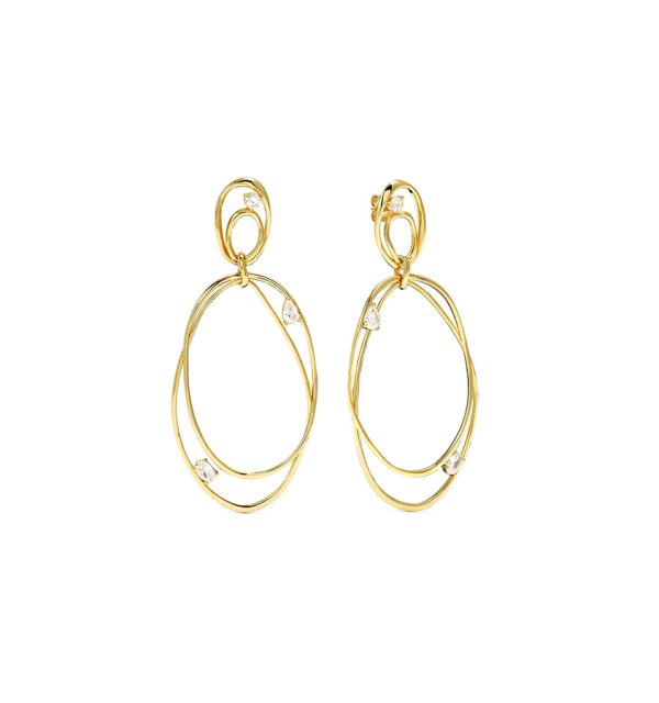 Nomination Ohrringe aus Silber 925/000 vergoldet mit Zirkonia