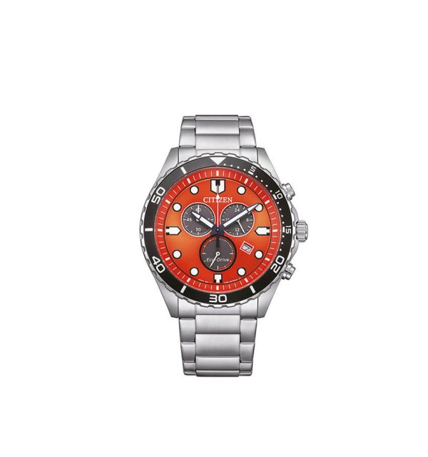 CITIZEN Herrenuhr Eco Drive Chronograph AT2560-84X