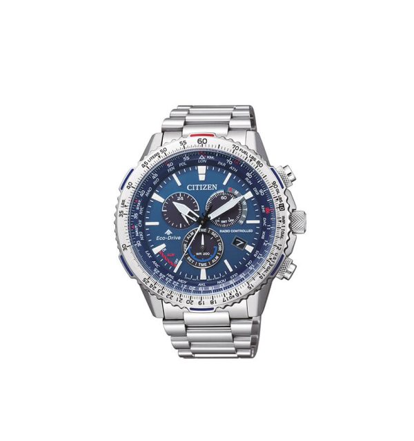 CITIZEN Herrenuhr Eco Drive Funkuhr CB5000-50L