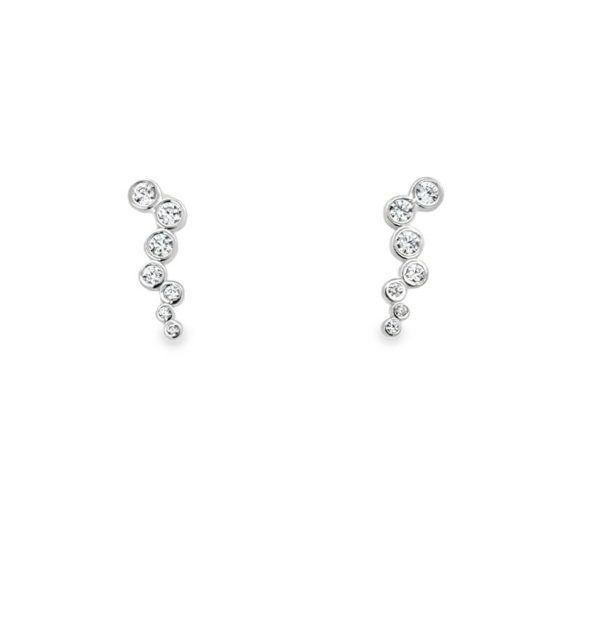 Ohrringe in Silber 925/000 mit Zirkonia