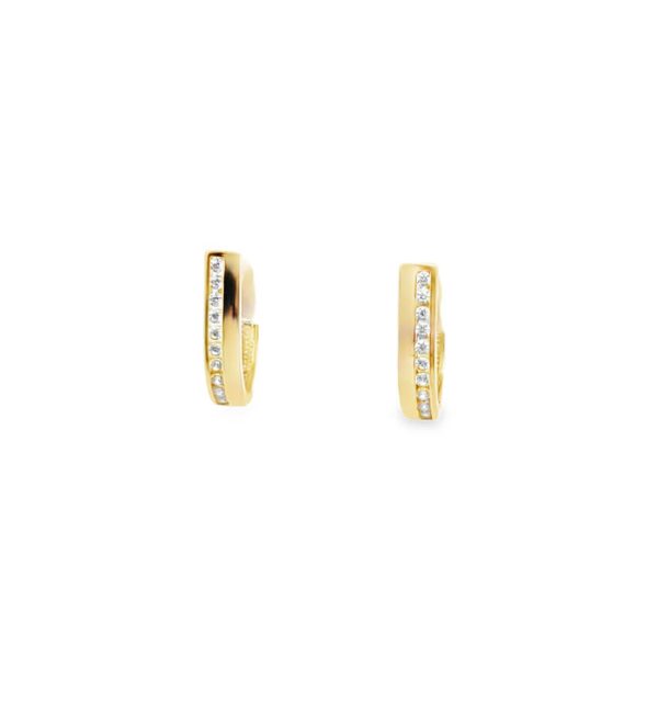 Creole Gelbgold 585/000 mit Zirkonia