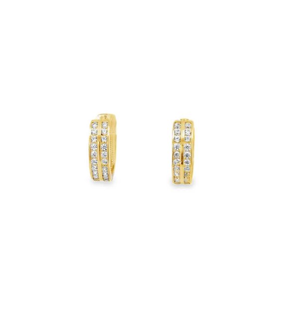 Creole Gelbgold 585/000 mit Zirkonia