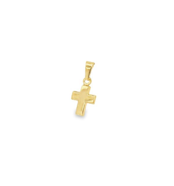 Kreuzanhänger in Gelbgold 585/000