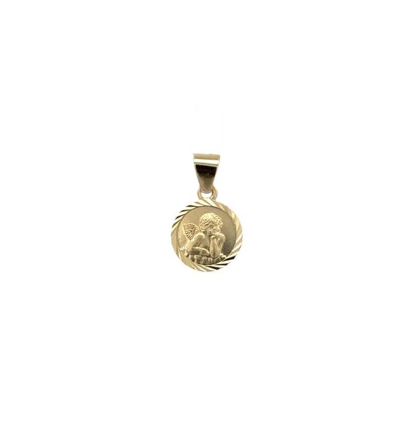 Schutzengel in Gelbgold 585/000