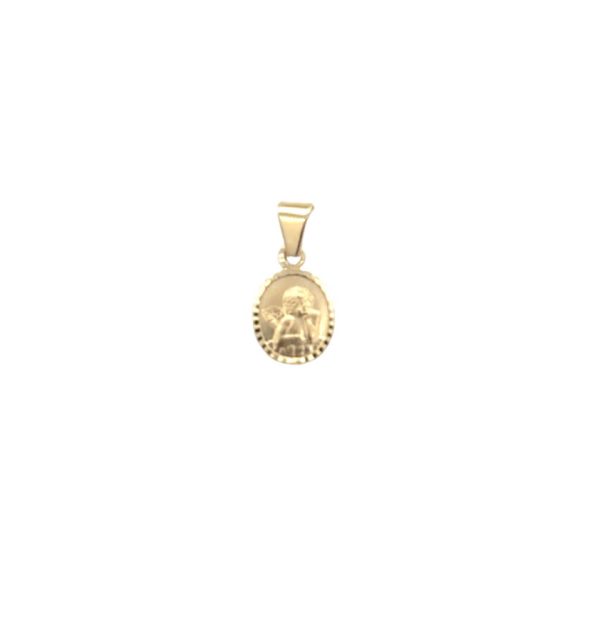 Schutzengel in Gelbgold 585/000