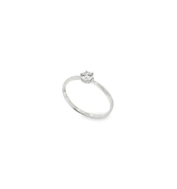Ring in Weißgold 585/000 mit Zirkonia