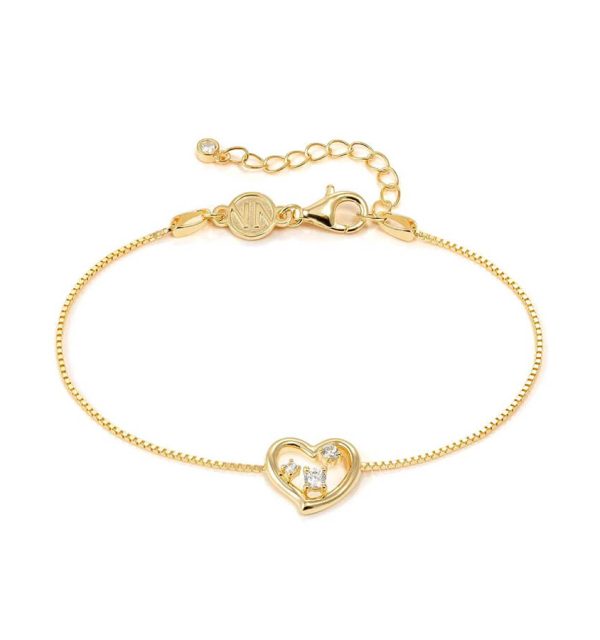 Nomination Armband aus Silber vergoldet 925/000 mit Zirkonia