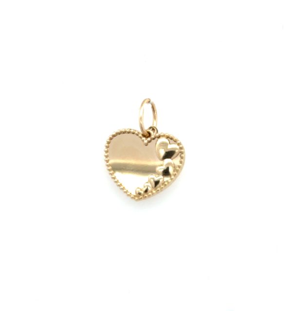 Anhänger in Gelbgold 585/000 Herz