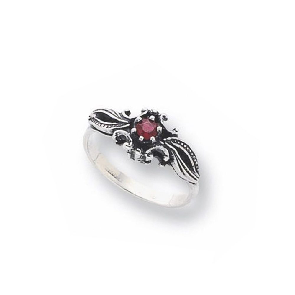 Ring Silber 925/000 mit Granat