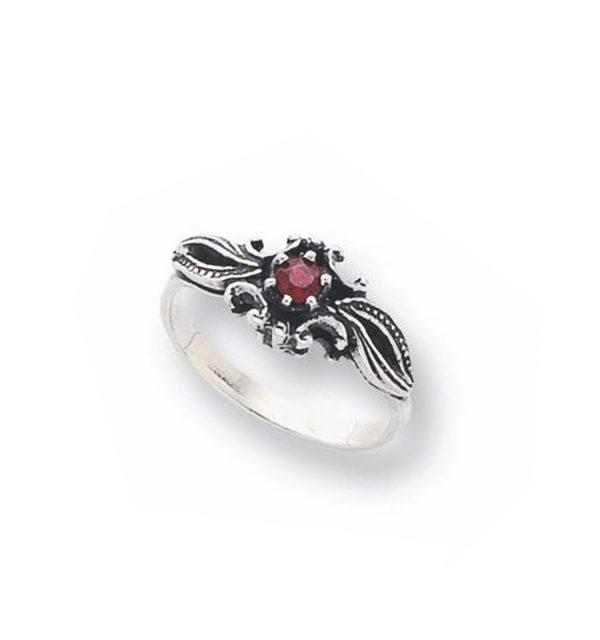 Ring Silber 925/000 mit Granat