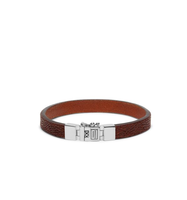 Buddha to Buddha Armband Essential Leder/Silber 925/000