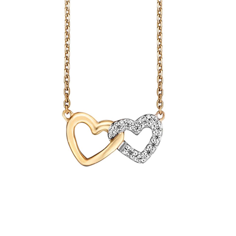 Collier Julie Julsen Amore Aus 925 000 Silber Vergoldet Mit Zirkonia collier-julie-julsen-amore-aus-925-000-silber-vergoldet-mit-zirkonia