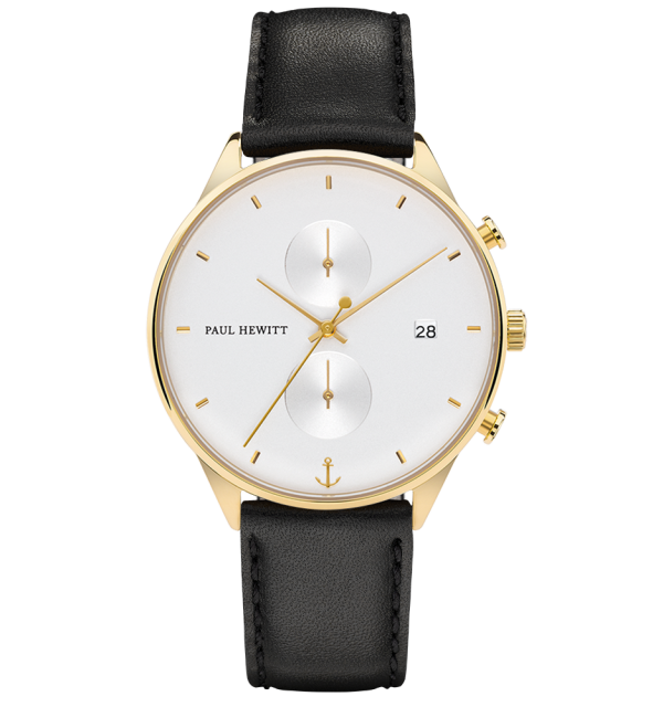 Paul Hewitt Chrono Herrenuhr PH-C-G-W-2M
