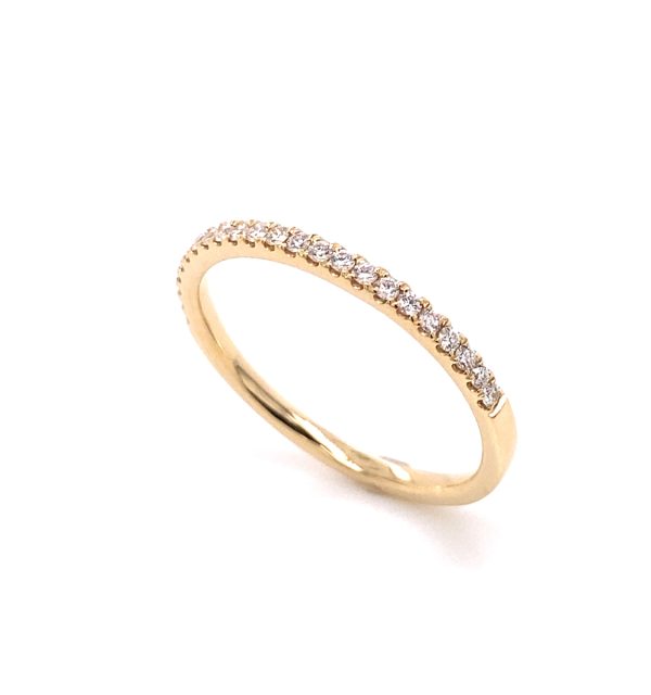 Ring Gelbgold 585/000 mit Diamanten