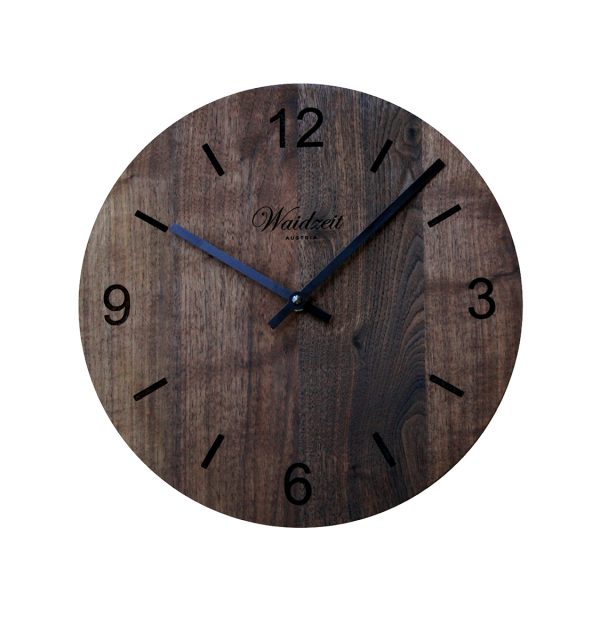 Waidzeit Wanduhr Tempus Walnuss WTW_04
