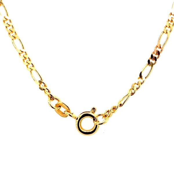 Gelbgold Kette 585/000 Figaro